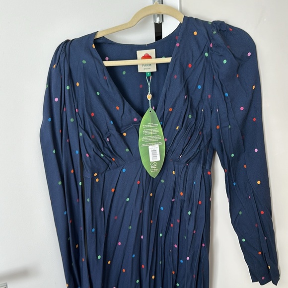 Farm Rio Colorful Dots Lucy Dress - Picture 3 of 6